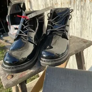 Rocky Pro-Cell patent leather boots Rocky | Shoes | Rocky Procell Patent Leather Boots | Poshmark main image 2
